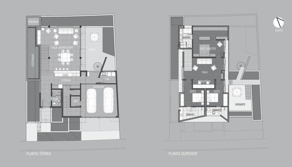 Casa Box, 319,83m². Foto: Reprodução / Arqbox via Archdaily 