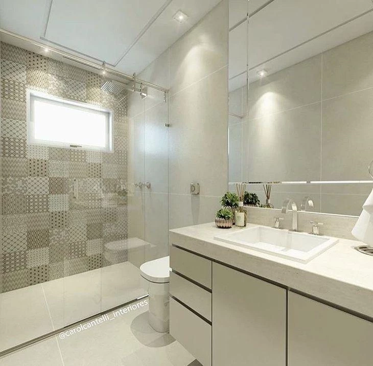 Banheiro branco: 80 ideias de decoração possíveis de ter em casa
