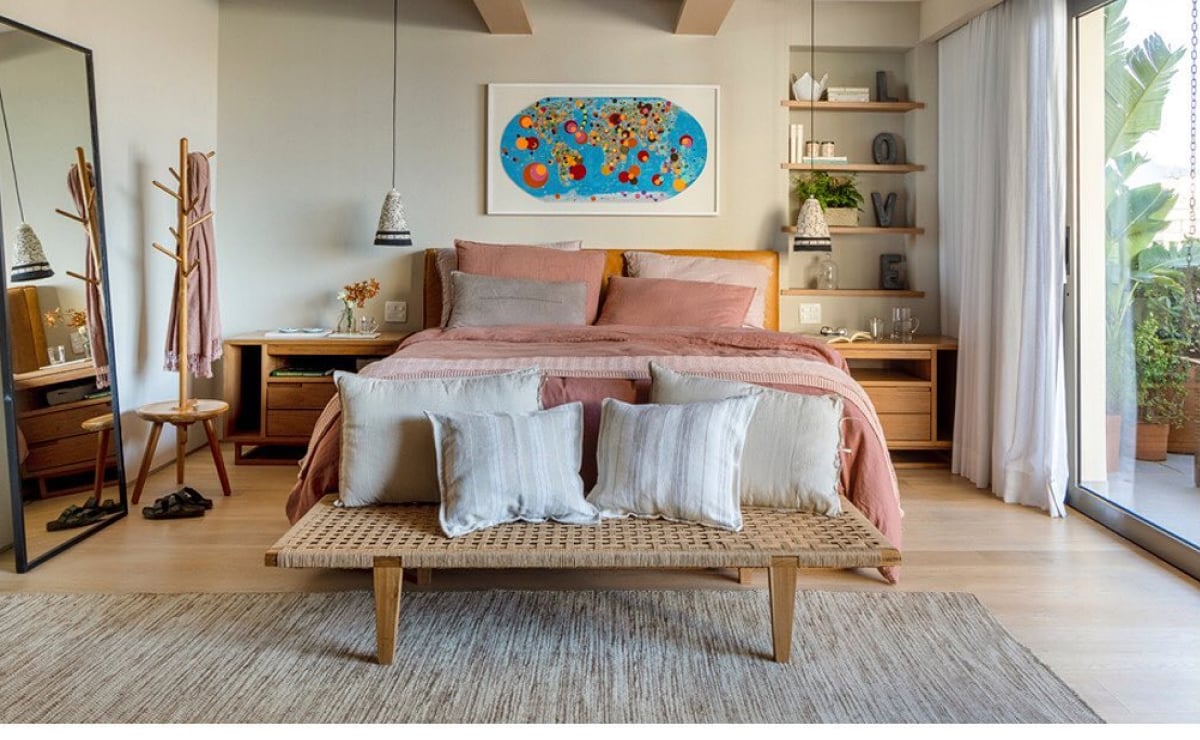 60 móveis que darão um charme ao pé da sua cama