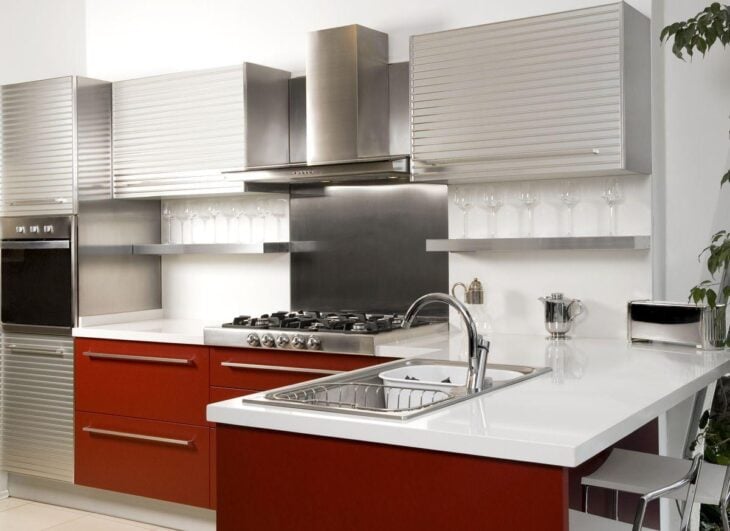 50 cozinhas vermelhas para uma casa cheia de personalidade