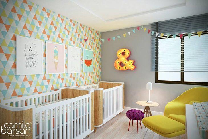 Foto de papel de parede para quarto de bebe 22 - 23