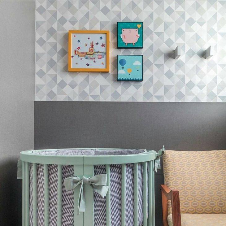 Foto de papel de parede para quarto de bebe 55 - 57