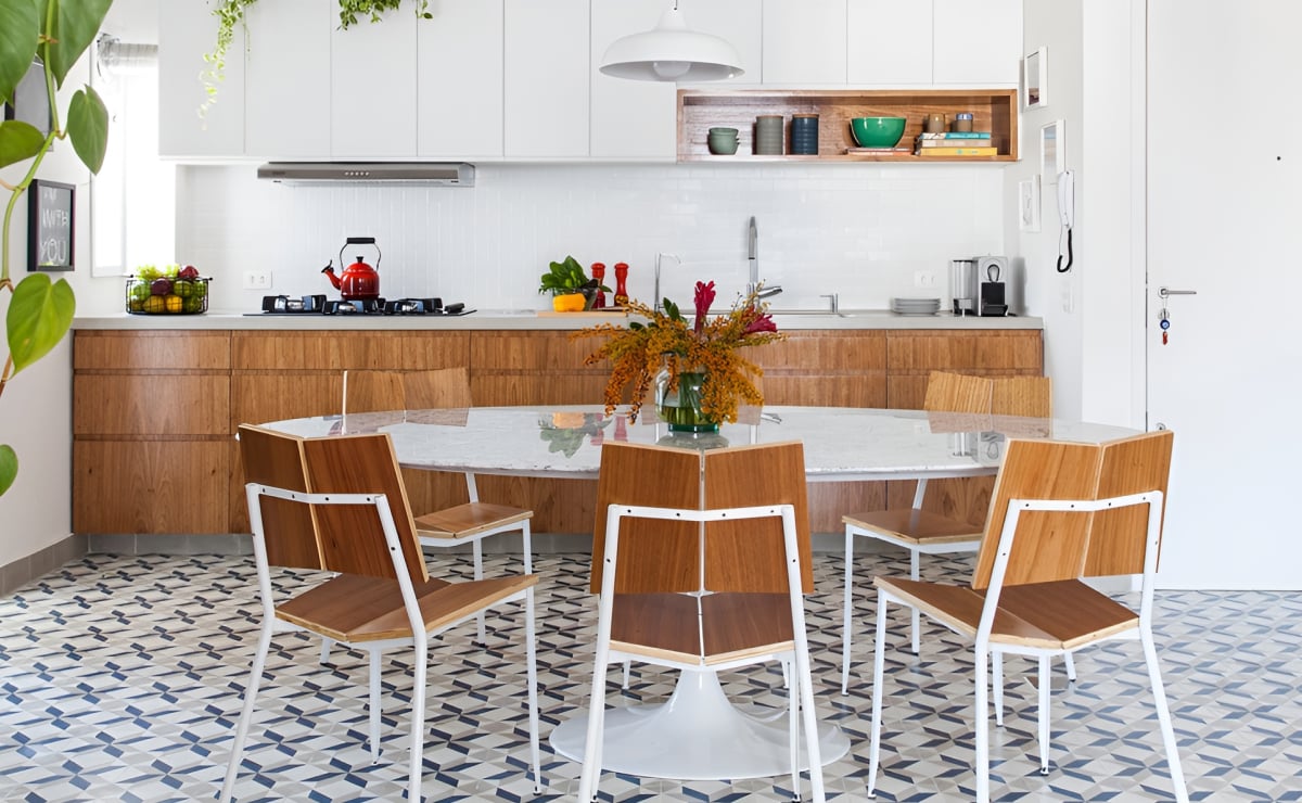 Quais os tipos de piso mais indicados para usar na cozinha?