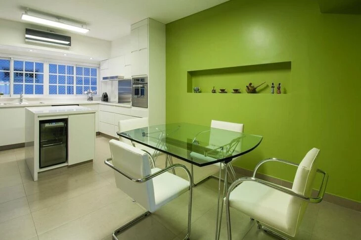 Foto de cozinha verde 2 - 4