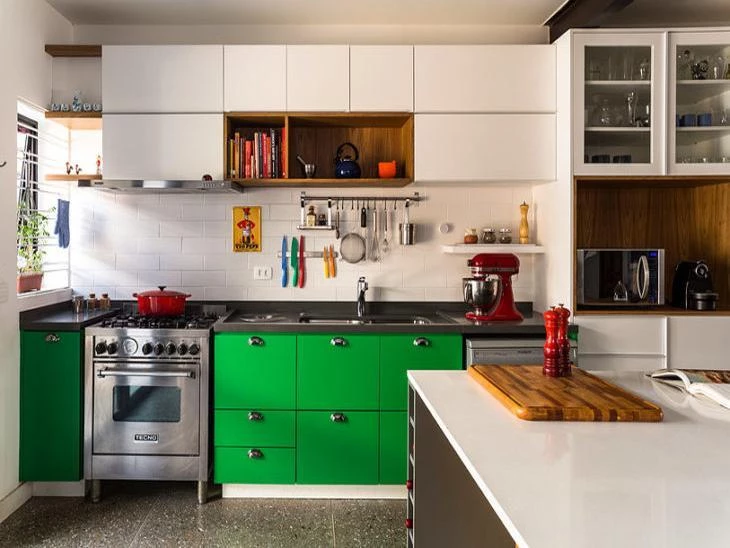 40 inspirações de cozinha verde para um ambiente cheio de personalidade