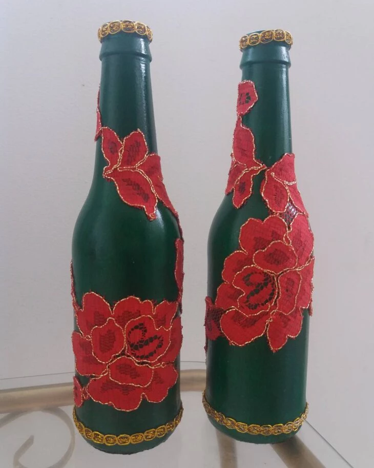 Foto de garrafas decoradas 105 - 72