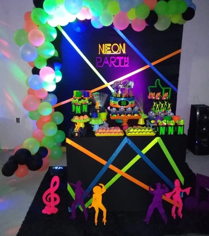 Foto de festa neon 59 - 62