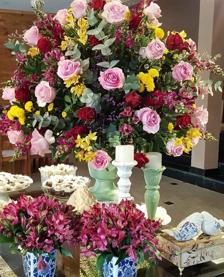 Foto de decoracao com flores 45 - 45
