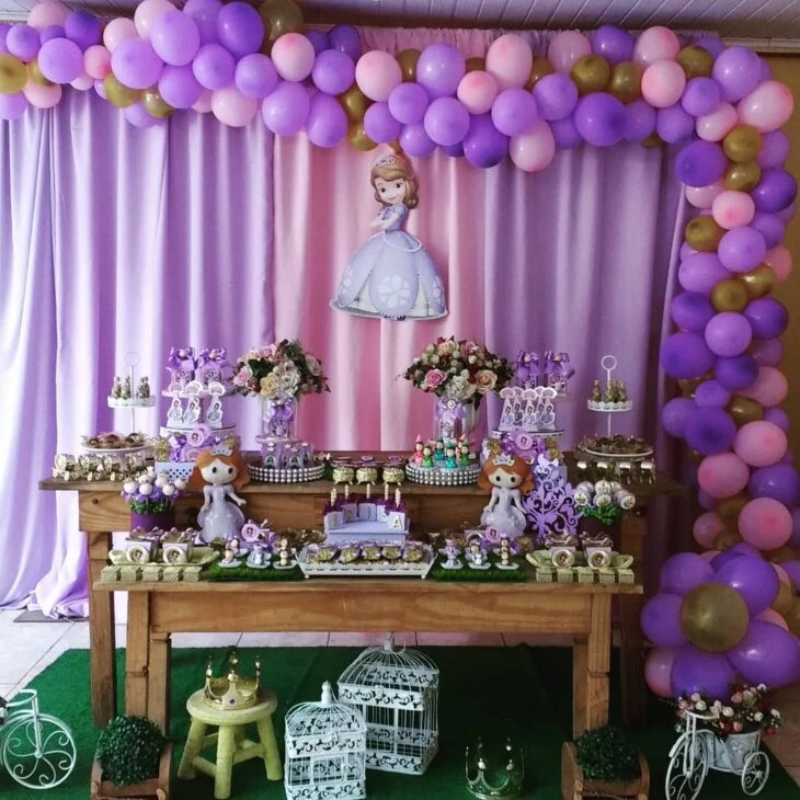 Festa Princesa Sofia: 60 ideias para o aniversário de sua filha