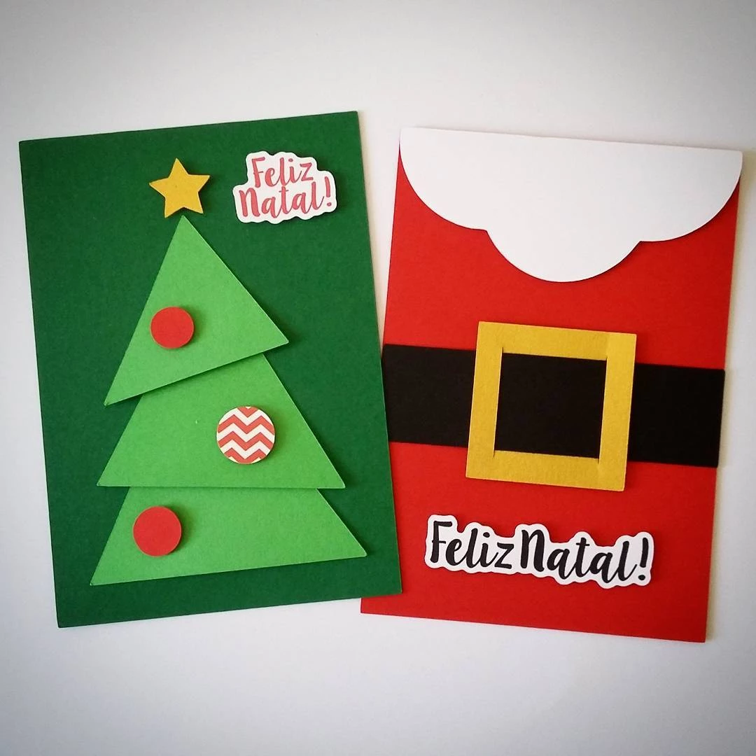 Cartão de Natal: Tutoriais Passo a Passo + 50 Modelos para inspirar o seu