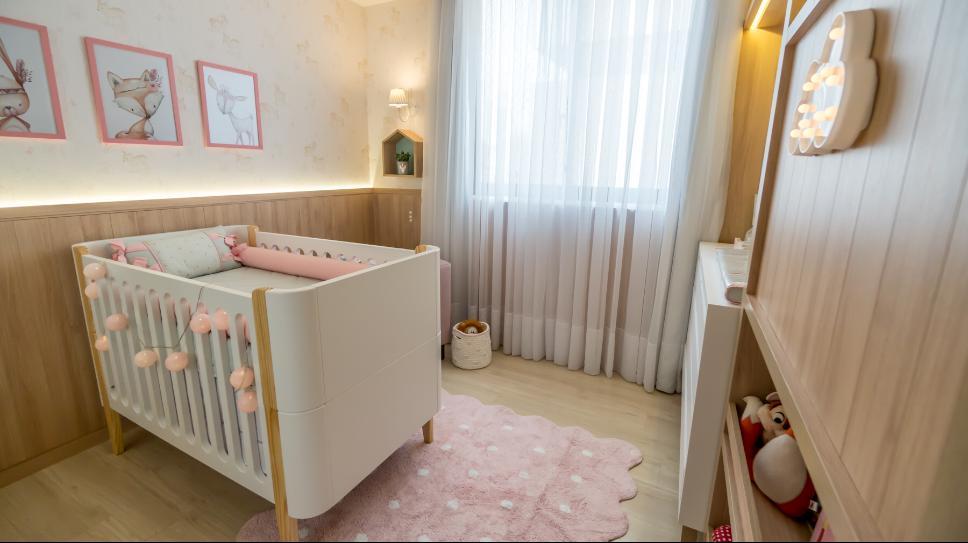 Foto de cortina para quarto de bebe 14 - 17