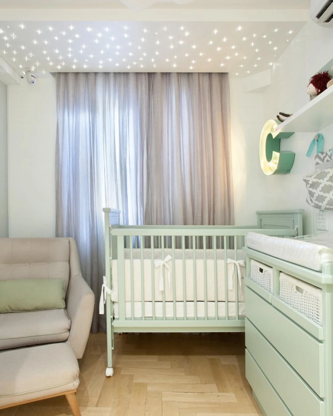 Foto de cortina para quarto de bebe 4 - 4