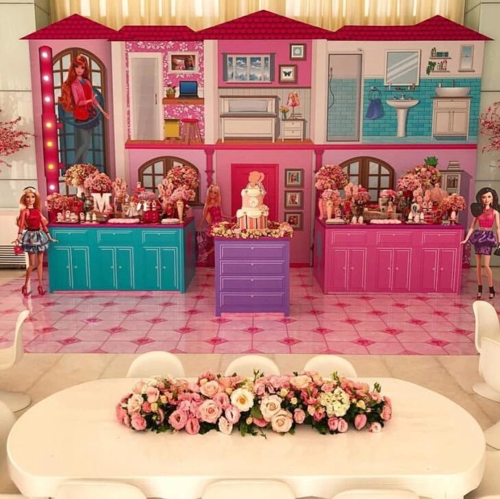 Bolo de Aniversário: Barbie A Princesa da Ilha, 042 Ficou i…