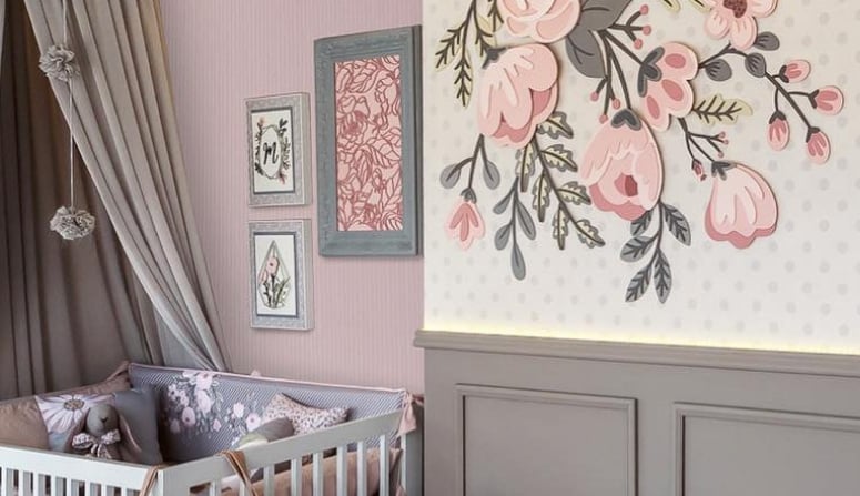 Quadros para quarto de bebê: 50 ideias cheias de fofura