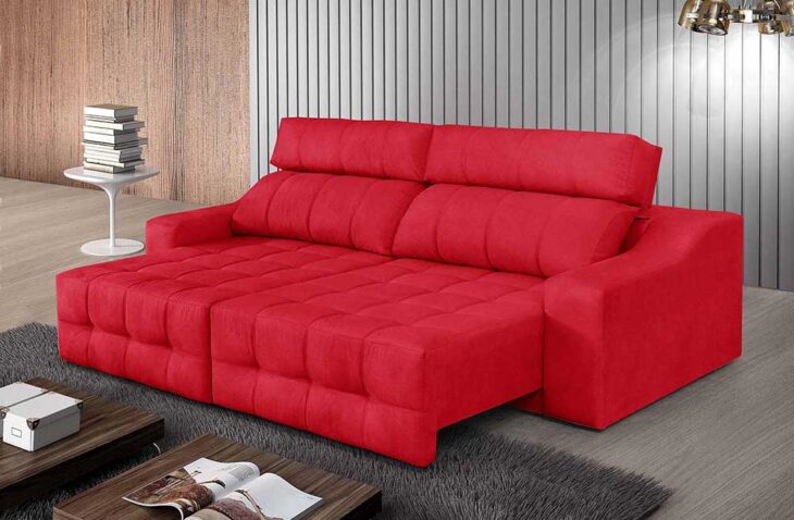 Foto de sofa vermelho 30 - 29