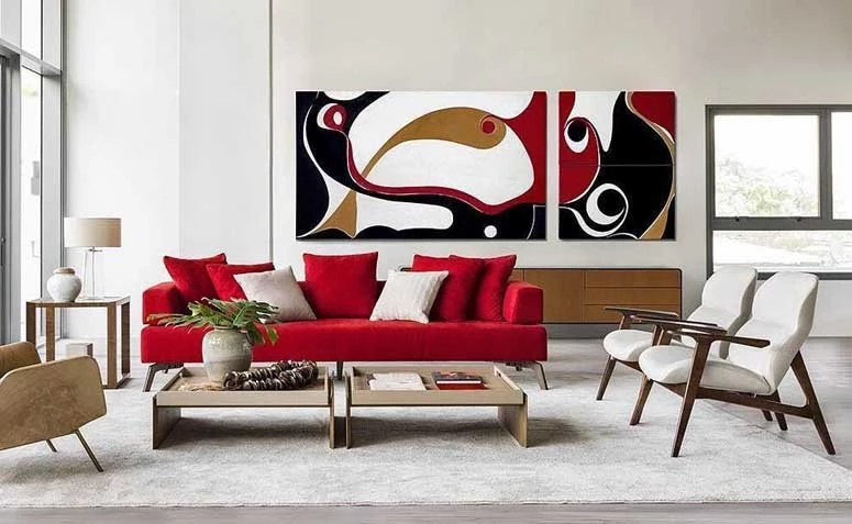 Sofá vermelho: 65 modelos irresistíveis para arrasar na decoração