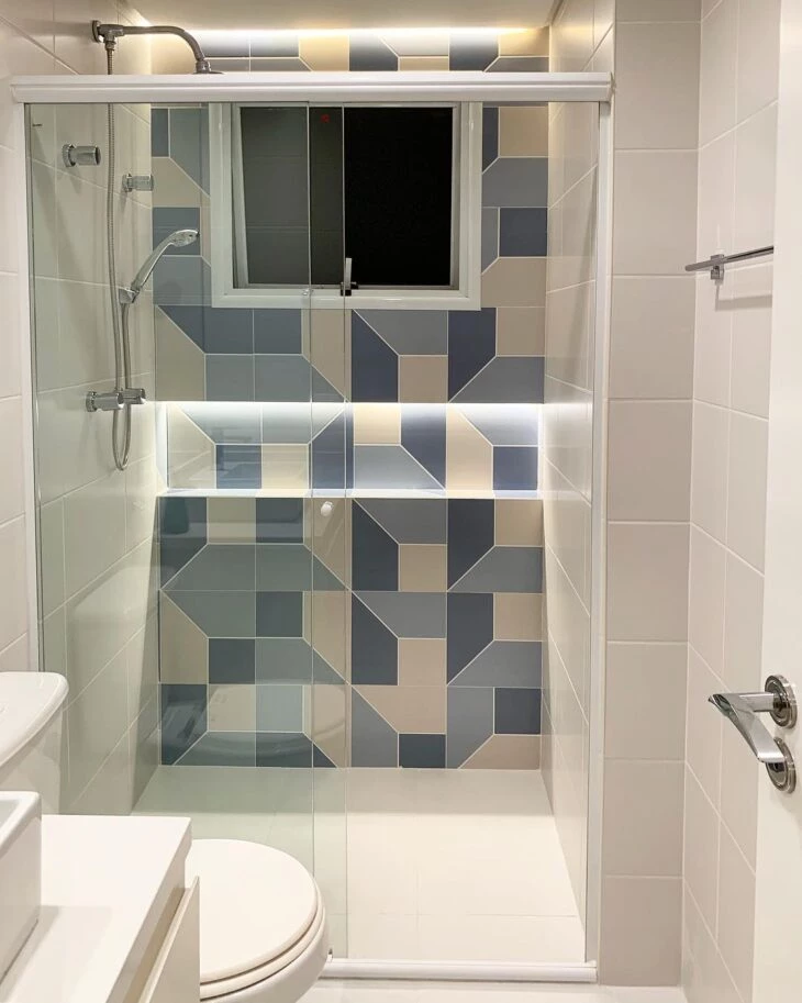Foto de azulejo de banheiro 65 - 56