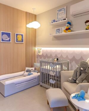 Prateleira para quarto de bebê: 70 modelos e tutoriais para decorar
