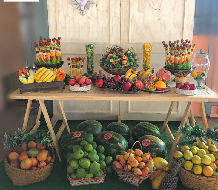 Foto de mesa de frutas 4 - 15