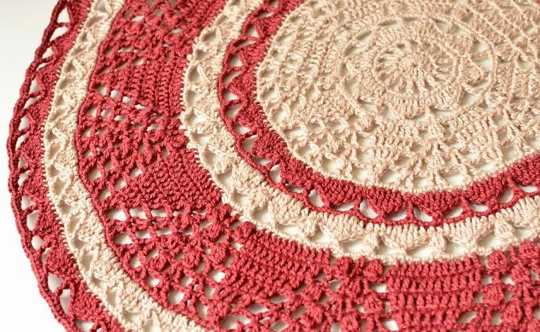 Bico de crochê para tapete: 70 modelos incríveis e tutoriais para você
