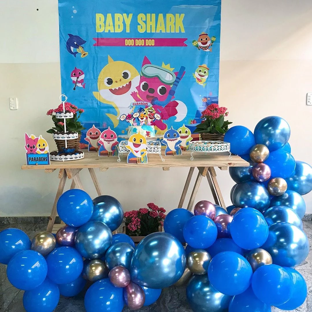 Foto de festa baby shark 50 - 53