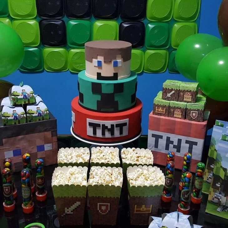 Image result for minecraft festa de aniversário