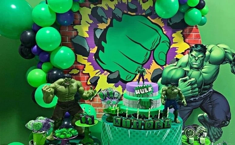 Bolo do Hulk: 75 modelos para uma decoração de super-herói poderosa