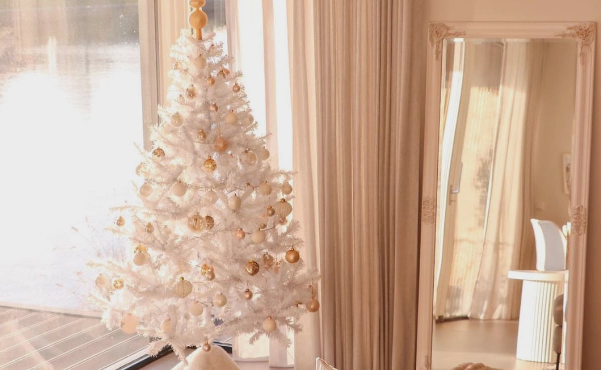 Árvore de Natal branca: 100 ideias para uma decoração magnífica