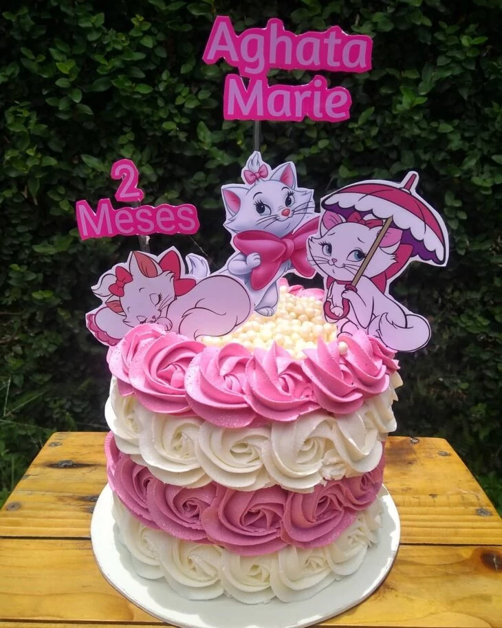 Foto de bolo da gatinha marie 42 1 - 42