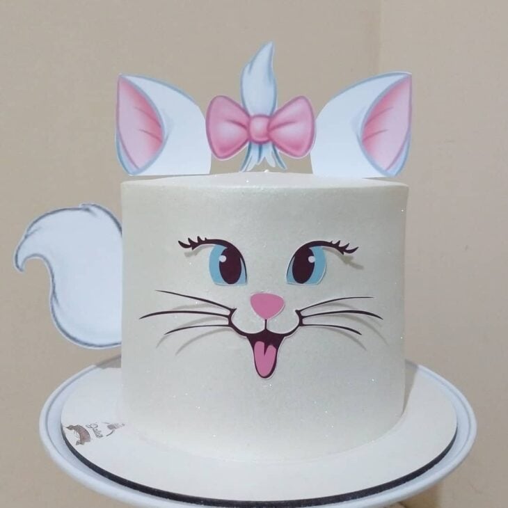 Foto de bolo da gatinha marie 54 1 - 54