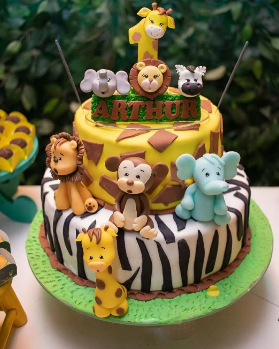 torta safari infantil