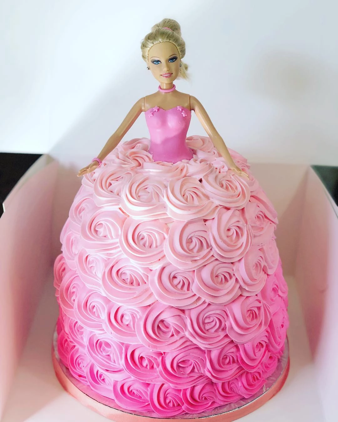Foto de bolo da barbie 56 - 59