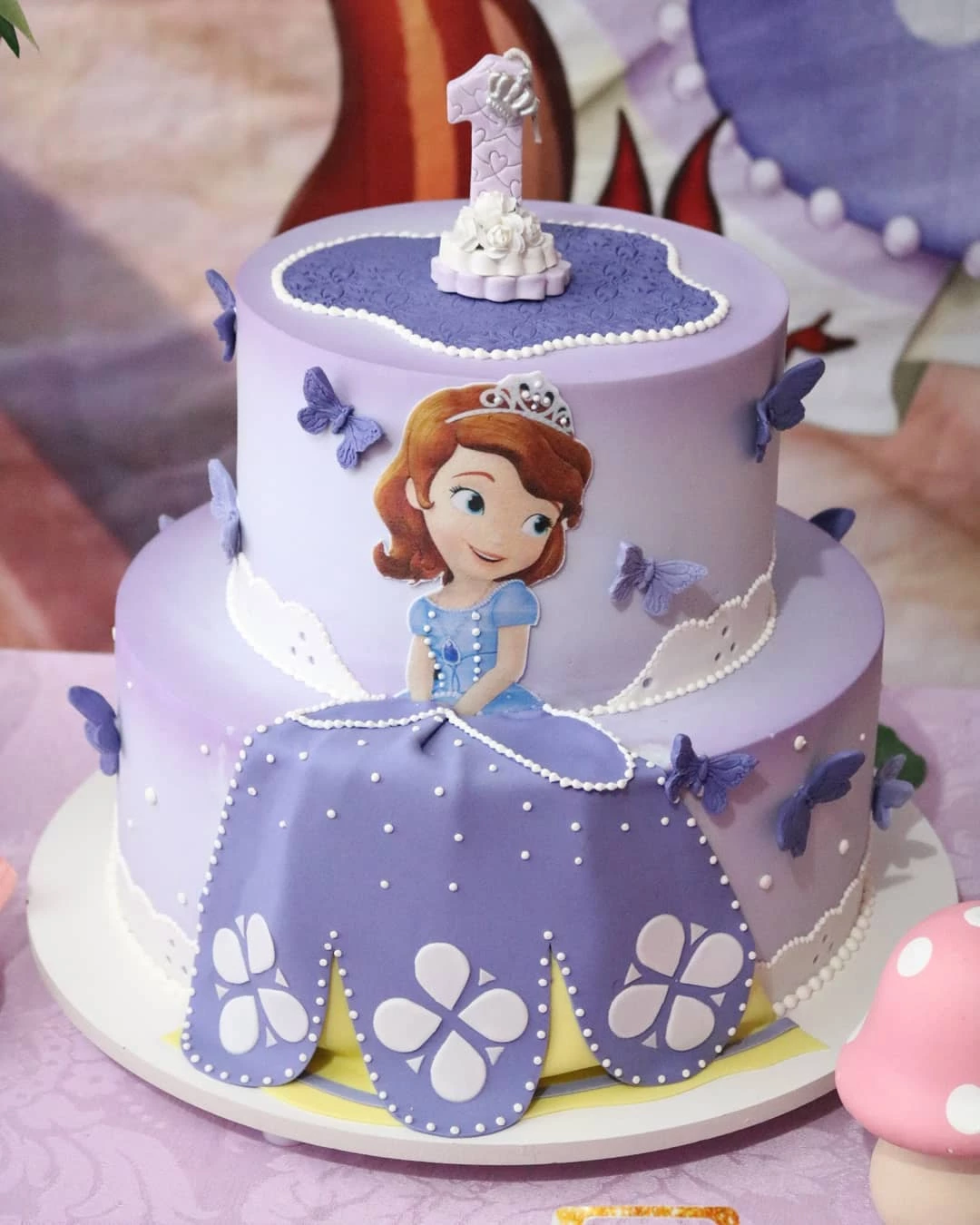 Foto de bolo da princesa sofia 1 - 4