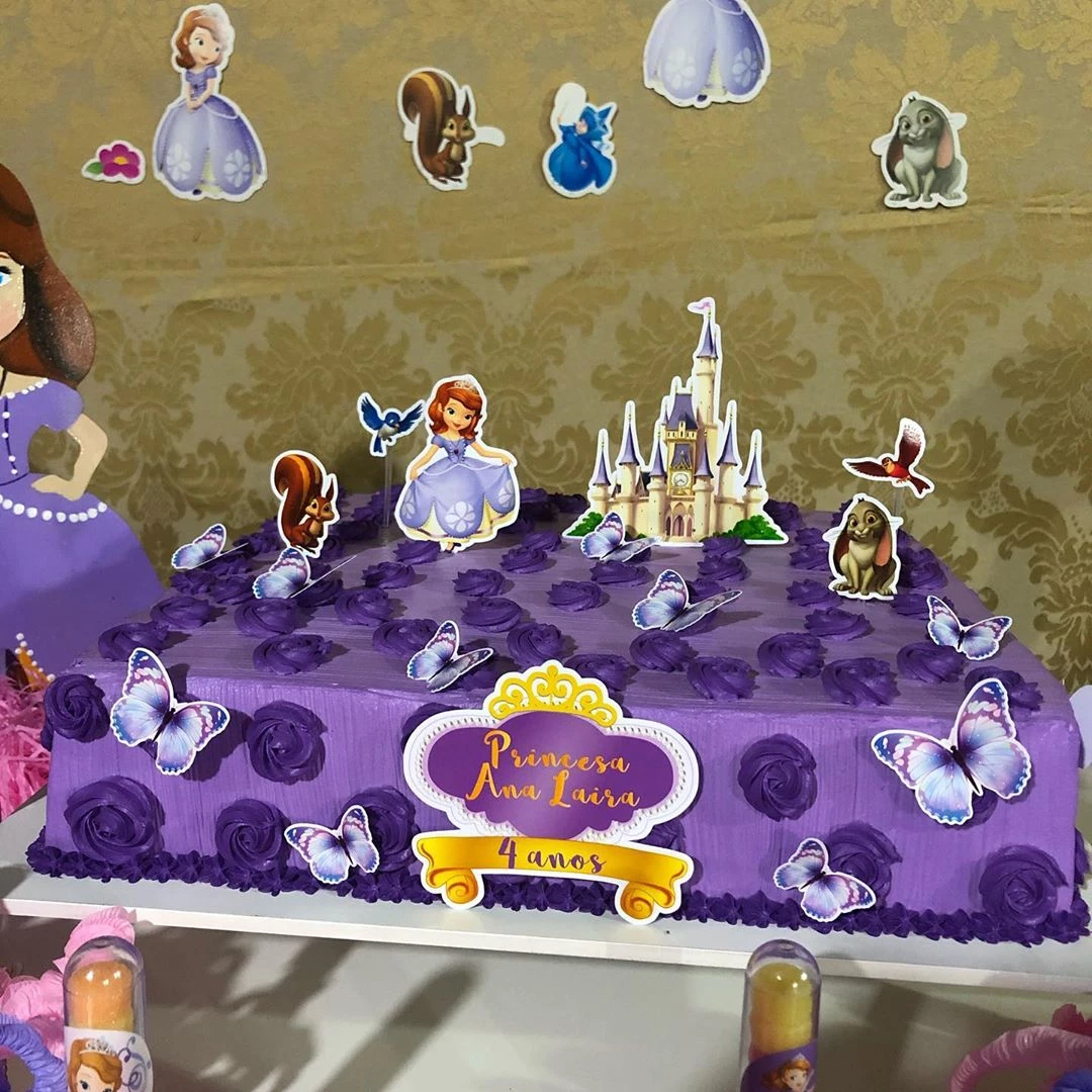 Foto de bolo da princesa sofia 11 - 14