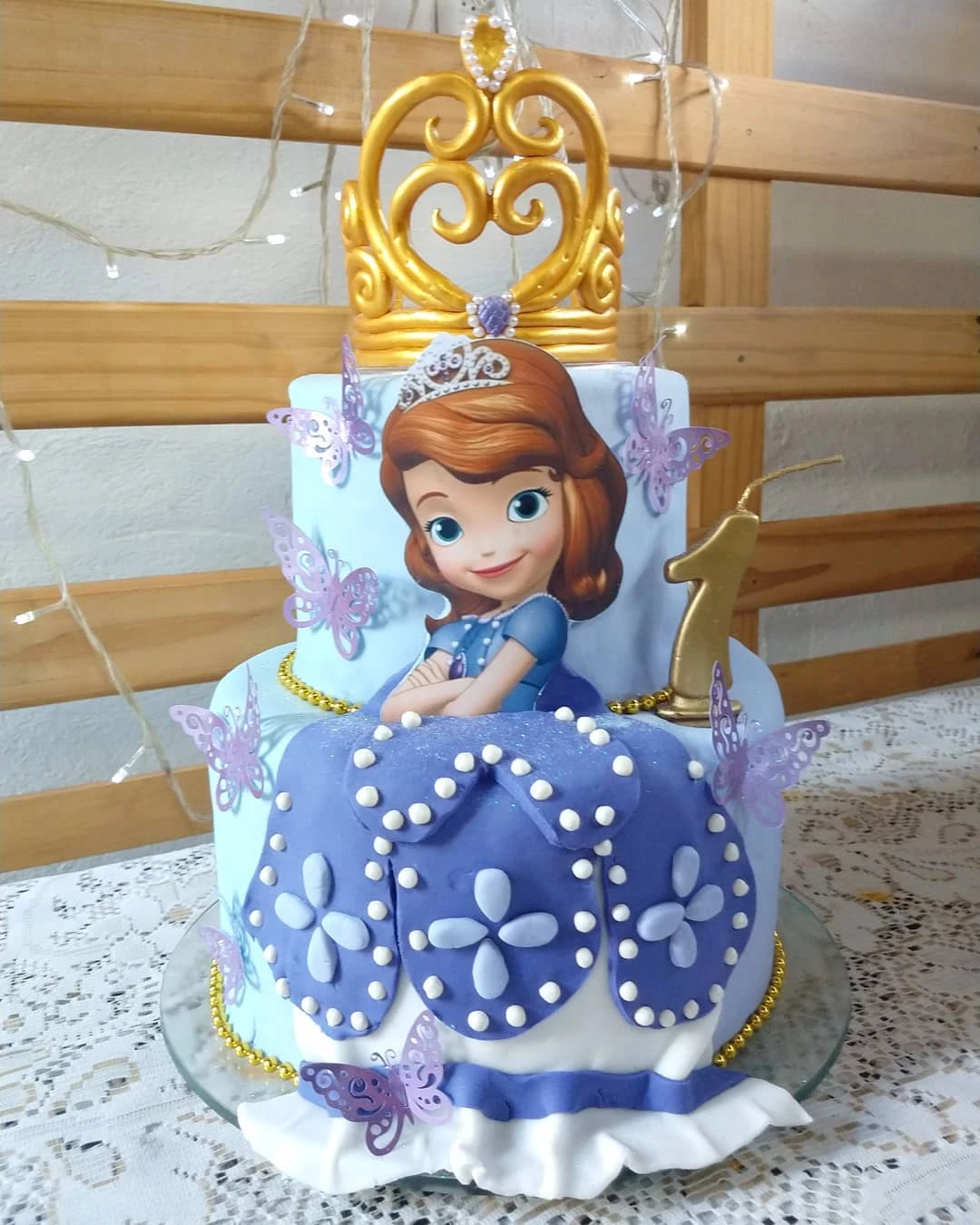 Foto de bolo da princesa sofia 21 - 24