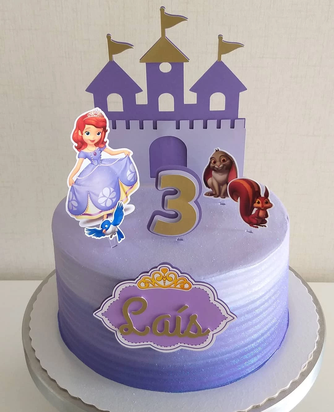 Foto de bolo da princesa sofia 24 - 27