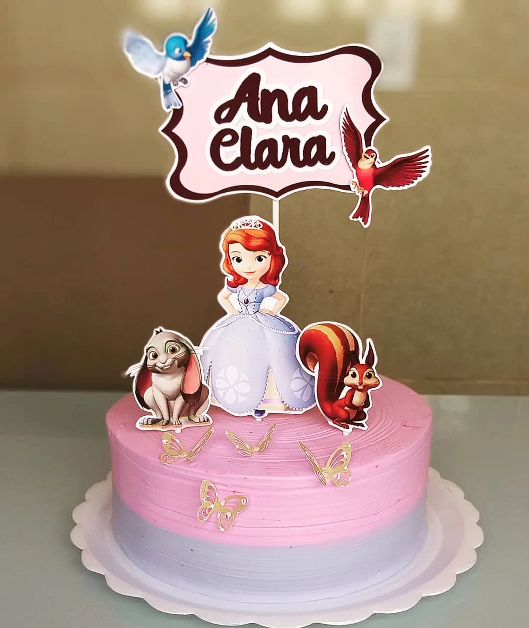 Foto de bolo da princesa sofia 53 - 56
