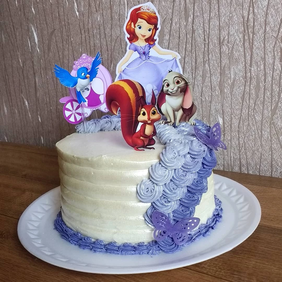 Foto de bolo da princesa sofia 66 - 69