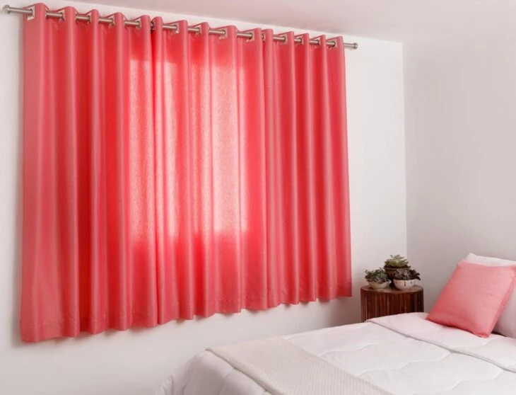 Foto de cortina para quarto de casal 60 - 60