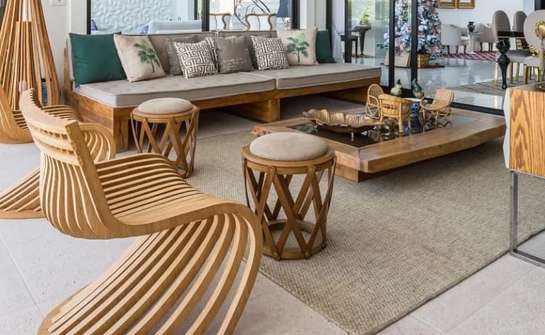 70 ambientes com tapete de sisal que combinam o rústico com o moderno