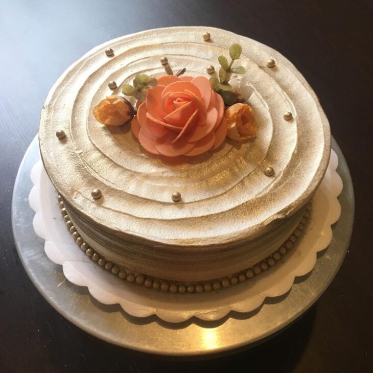 Foto de bolo com flores 107 - 581