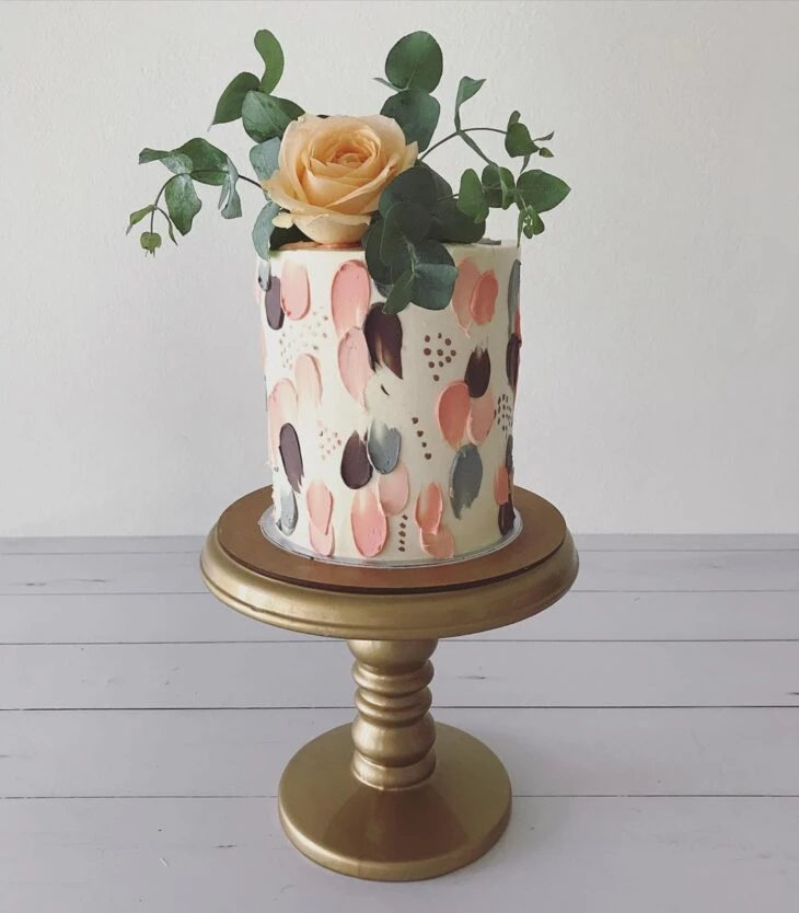 Foto de bolo com flores 4 - 4