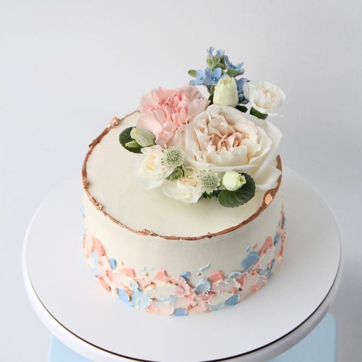 Foto de bolo com flores 98 - 98
