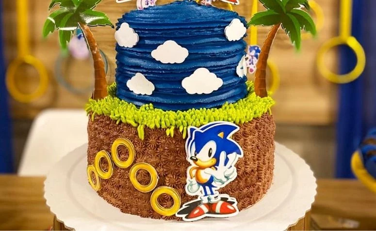 Bolo do Sonic: 70 opções dignas de festas para gamers