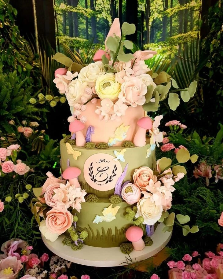 Foto de bolos decorados adulto 40 - 43