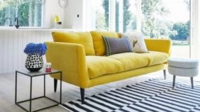 Foto de sofá amarelo 0 - 2
