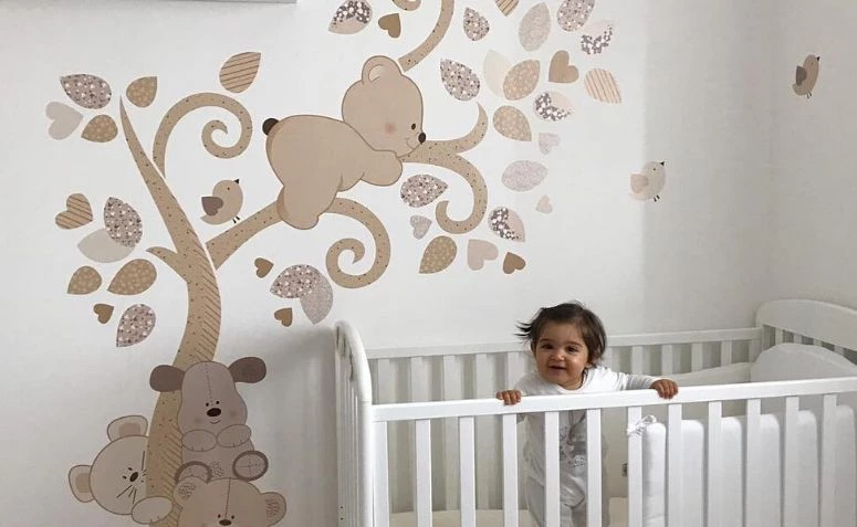Adesivos para quarto de bebê: 55 ideias simples para decorar