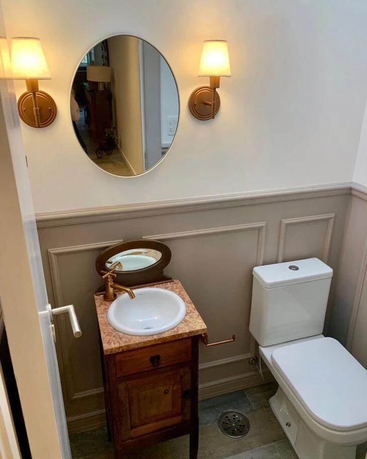 Foto de espelho redondo para banheiro 18 - 21