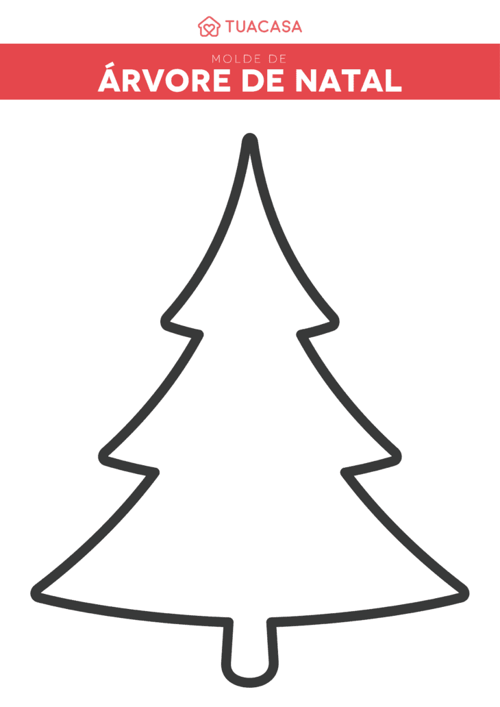 Molde de árvore de Natal: modelos, ideias e tutoriais para enfeitar tudo