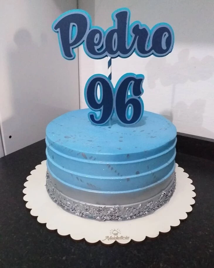 Foto de bolo de aniversario masculino 63 - 63